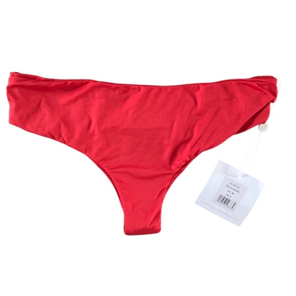 MAI Deluxe Active Bottom NWT Red Bikini Bottom - Picture 5 of 6